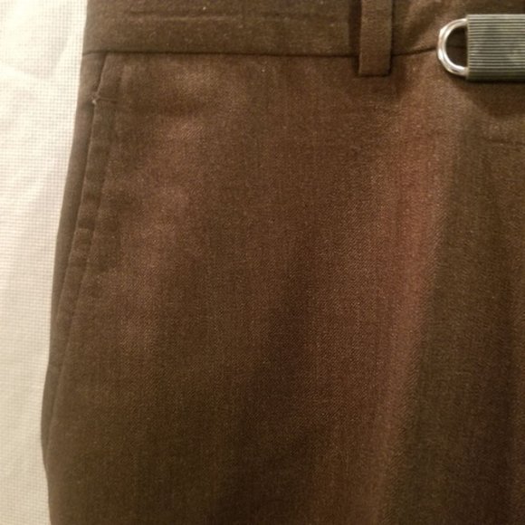 Vintage John Alexander brown wool men's slacks 38 - Picture 3 of 8